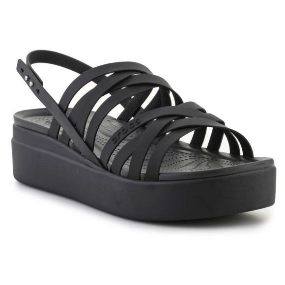 CROCS Other - CROCS Women's Black Strappy Platform Sandal